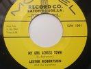 LESTER ROBERTSON - MY GIRL ACROSS TOWN-TAKE IT HOME TO GRANDMA -MONTEL 1001. EX