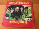 DENNIS BROWN - WOLF AND LEOPARDS - 1977 DEB LP EX - 100'S MORE REGGAE LP'S LOOK