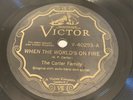CARTER FAMILY 78 Victor 40293 When the World's on Fire Springtime Comes Again