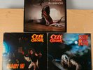 OZZY OZBOURNE BLIZZARD OF OZZ, Diary of a madman, Bark at the Moon. VINYL.
