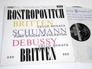 DECCA SXL 2298 WB DG NM LP BRITTEN DEBUSSY CELLO SONATA ROSTROPOVICH  |41