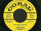 Northern Soul Girl Group 45 JOANNE KING My Baby Left Me CORAL Hear