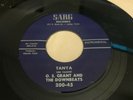 O.S. GRANT & DOWNBEATS You Did Me Wrong / Tanya 45 Vocal Group DOOWOP