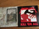 Metallica Kill Em All  & Led Zeppelin 4 vinyl sale.  Great Value