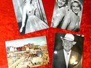 4 Tonbildkarten Alice & Ellen Kessler Gina Lollobrigida Hans Albers