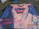 HARDCORE SUPERSTAR  SPLIT YOUR LIP    LP BLUE VINYL  WITH POSTER NOTVD