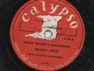 78 rpm Small Island Pride - Letter from Executor on Calypso