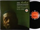John Coltrane - Ballads LP - Impulse - A-32 Mono