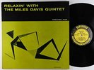 Miles Davis Quintet - Relaxin' With LP - Prestige - PRLP 7129 Mono DG RVG