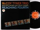 McCoy Tyner Trio - Reaching Fourth LP - Impulse - AS-33 RVG