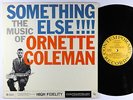 Ornette Coleman - Something Else LP - Contemporary - C3551 Mono DG VG++