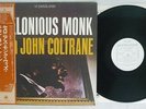 THELONIOUS MONK WITH JOHN COLTRANE SAME RIVERSIDE SMJ-6149 Japan OBI PROMO LP