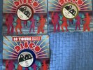 KISS I was made for 12 discoteca France YELLOW,  RED, BLUE VINILE 33 lp 45