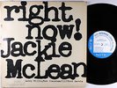 Jackie McLean - Right Now  LP - Blue Note - BST 84215 Stereo RVG