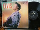 LP ELVIS PRESLEY-ELVIS-1957 1ST PRESSING MATRIX 1S/1S RCA VICTOR LPM 1382 VG/VG+