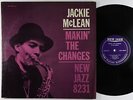 Jackie McLean - Makin' The Changes LP - New Jazz - NJLP 8231 Mono DG RVG