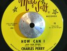NORTHERN SOUL 45 - CHARLES PERRY - HOW CAN I /MOVE ON LOVE Mutt & Jeff M- HEAR