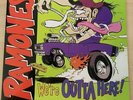 Ramones - We're Outta Here / Vinyl / Firstpress / Limitiert / red / blue