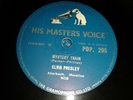 ELVIS PRESLEY : MYSTERY TRAIN  /  LOVE ME. UK.78.rpm (1957)
