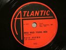 50'S R&B RUTH BROWN Wild Wild Young Men ATLANTIC 993 EE+
