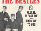 45 BEATLES VEE JAY PLEASE PLEASE ME WITH PICTURE SLEEVE