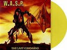 W.A.S.P. THE LAST COMMAND LP *RARE* YELLOW VINYL EU PRESSING 2012 LIMITED New