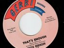 Rosco Robinson 45 One More Time/That's Enough GERRI M- northern soul LISTEN