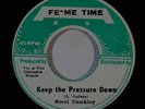 Reggae 45 ERROL DUNKLEY Keep The Pressure Down on Fe-Me Time NM/VG++