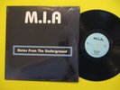 M.I.A. Notes From The Underground Punk Shrink 1985 80's EX LP