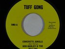 Reggae 45 BOB MARLEY & WAILERS Concrete Jungle/Nice Time on Tuff Gong