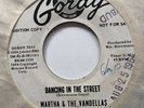 Martha & The Vandellas 45 Dancing In The Street PROMO