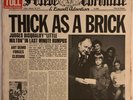 JETHRO TULL THICK AS A BRICK LP CHRYSALIS ISLAND UK 1972 NEWSPAPER SLEEVE 3U/2U