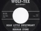LO-FI LONER BLUES Herman Stone w/Rovers - Dear Little Sweetheart WOLF-TEX | hear