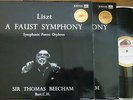 BEECHAM / LISZT a Faust symphony / HMV ASD 317-8 G/c