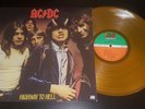 AC DC HIghway to hell 1st Press orig yellow color Vinyl LP Rock Metal TOP RAR