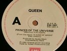 QUEEN:Princes Of The Universe/Gimme The Prize.RARE Aussie/OZ 7
