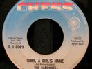 THE BAROQUES IOWA A GIRL'S NAME WISCONSIN ACID FUZZ GARAGE BAND 1967 DJ 45 HEAR