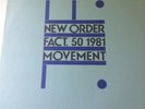 NEW ORDER - MOVEMENT - FACT. 50 - 1981
