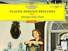 DGG RED TULIP ED1 - DEBUSSY PRELUDES VOL. I & II - MONIQUE HAAS 2LP - NM