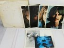The Beatles White Album Vinyl LP SWBO-101 with Poster & Inserts Headshots Rare