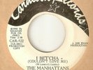THE MANHATTANS I Betcha Couldnt Love Me CARNIVAL PROMO  NORTHERN SOUL USA 45