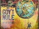 Gov't Mule”By a Thread”Vinyl 2 LP 2009 Evil Teen Records,Translucent Orange:NEW