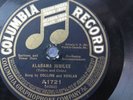 Collins And Harlan 78rpm single 10-inch Columbia Record #A1721 Alabama Jubilee