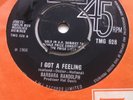 BARBARA RANDOLPH I GOT A FEELING TAMLA MOTOWN TMG 628 NORTHERN SOUL R&B EX