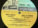 Nancy Sinatra LP Nancy in london UK Reprise tri 1st press A-1 B-1