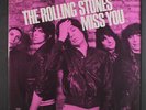ROLLING STONES: Miss You 12 (France, red vinyl, corner ding) Rock & Pop