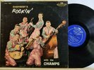 THE CHAMPS - Everybody's Rockin'- Challenge LP CHL 605 strong VG