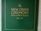 New Order - Ceremony/In A Lonely Place FAC33 12