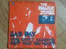 Rolling stones,single,Denmark,1973,Sad day