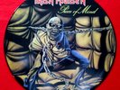 Iron Maiden Picture Disc Record   LP - Piece of mind  PROMO